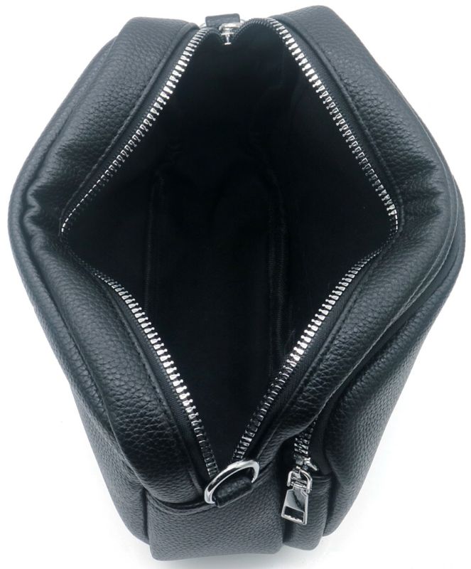 Mini sac à main en cuir noir mixte