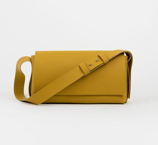 Sac à Main Bandoulière Bleu Clair Silicone Végan - Sac Artisanal Femme