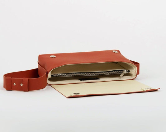 Le sac de baguette rectangulaire rose en biomateriel 100% silicone sans plastique