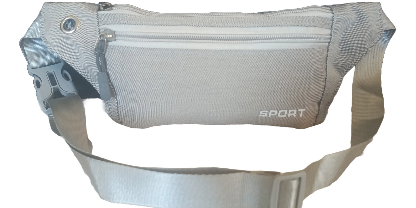 Sac banane blanc