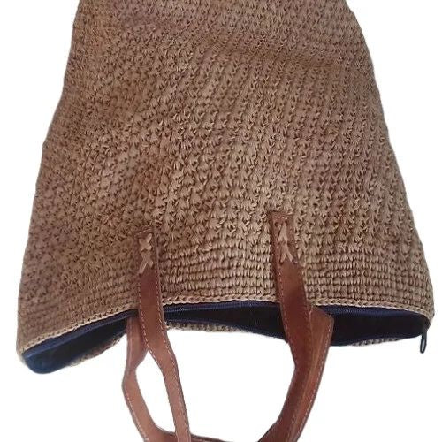 Sac Raphia Bandoulière Femme Madagascar - Artisanal Authentique