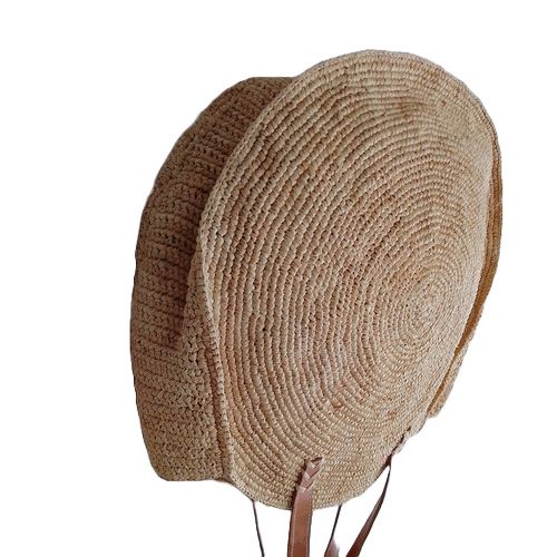 Sac raphia fait main bandoulière femme artisanal Madagascar unique