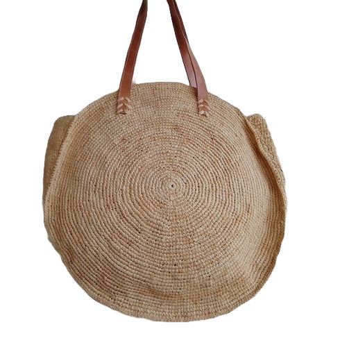 Sac à Main Raphia Bandoulière Femme Artisanal - Fait Main