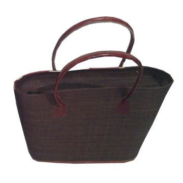 Sac à main plage en raphia multicolore – Artisanat de Madagascar