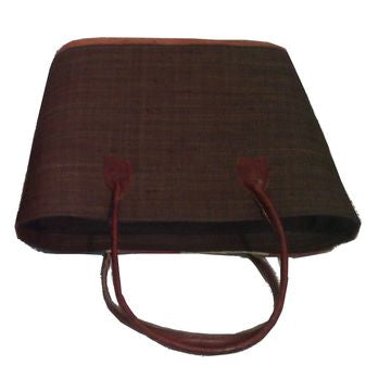 Sac à main plage en raphia multicolore – Artisanat de Madagascar