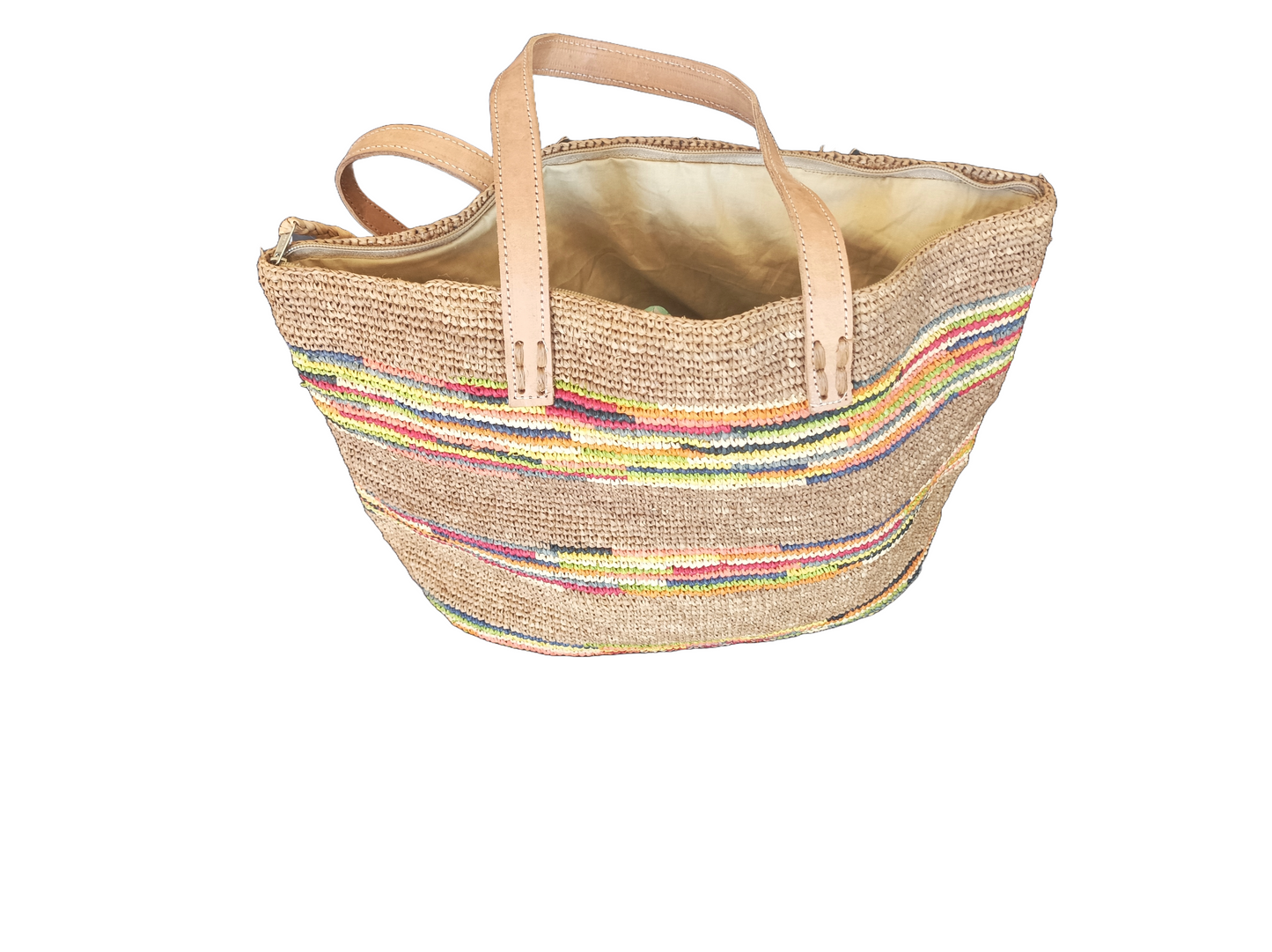 Sac à Main Raphia Bandoulière Femme - Modèle Essentiel