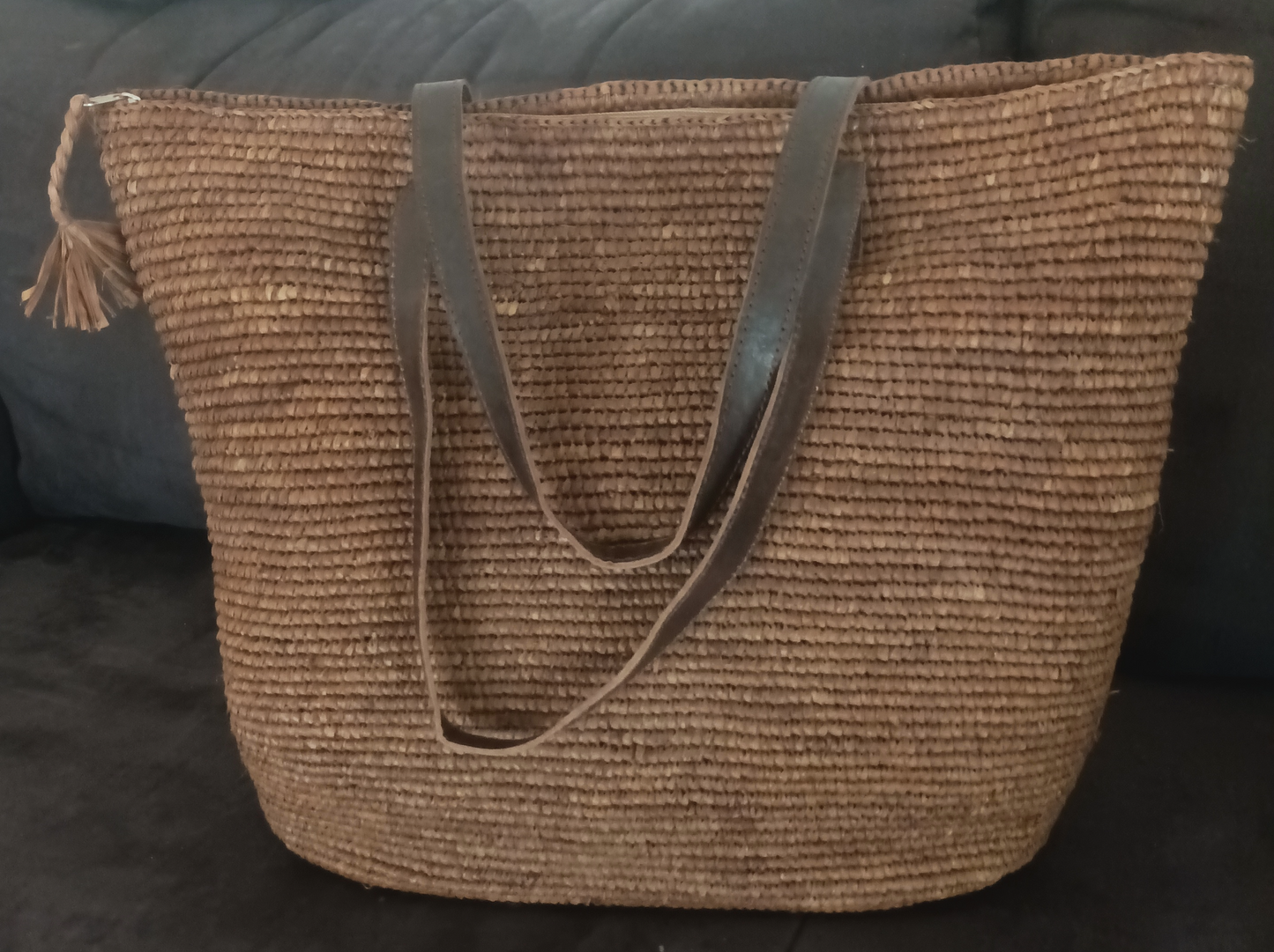 Sac à Main Raphia Bandoulière Femme - Artisanal Naturel