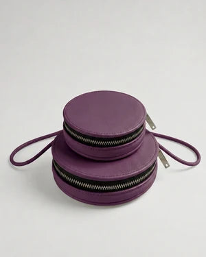 Grande Almita sac en cuir bordeaux fait main – bmassy