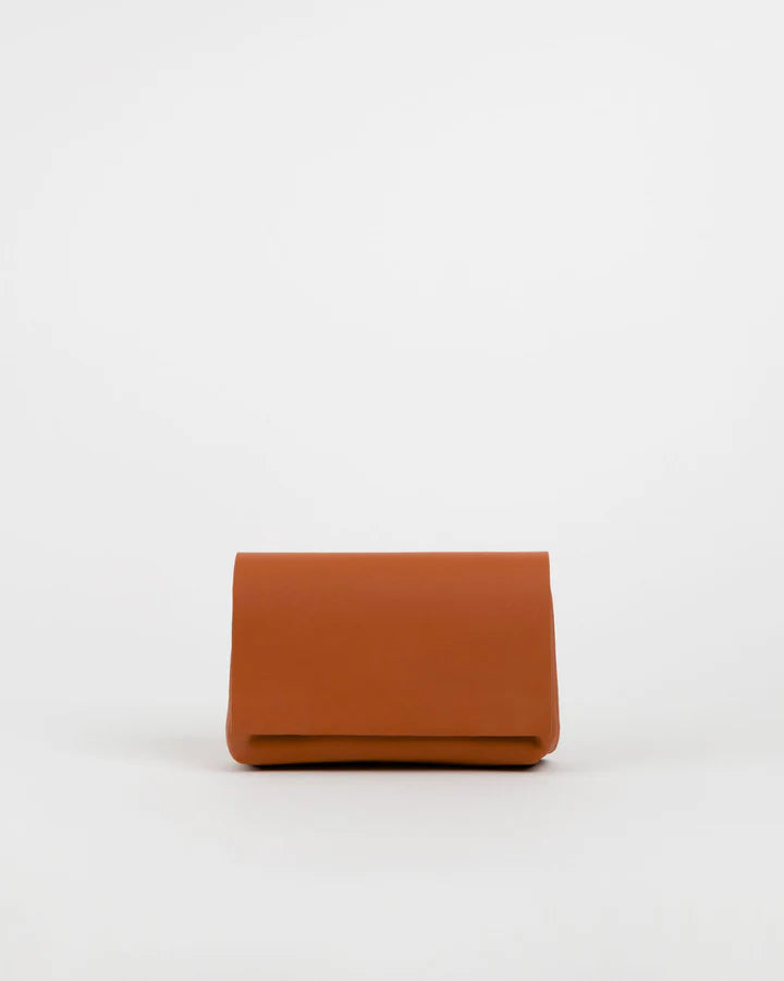 Sac Bandoulière Crème Multiposition Cuir Forme Banane Femme