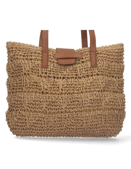 Sac à Main clair en Raphia – Élégance naturelle & esprit casual chic