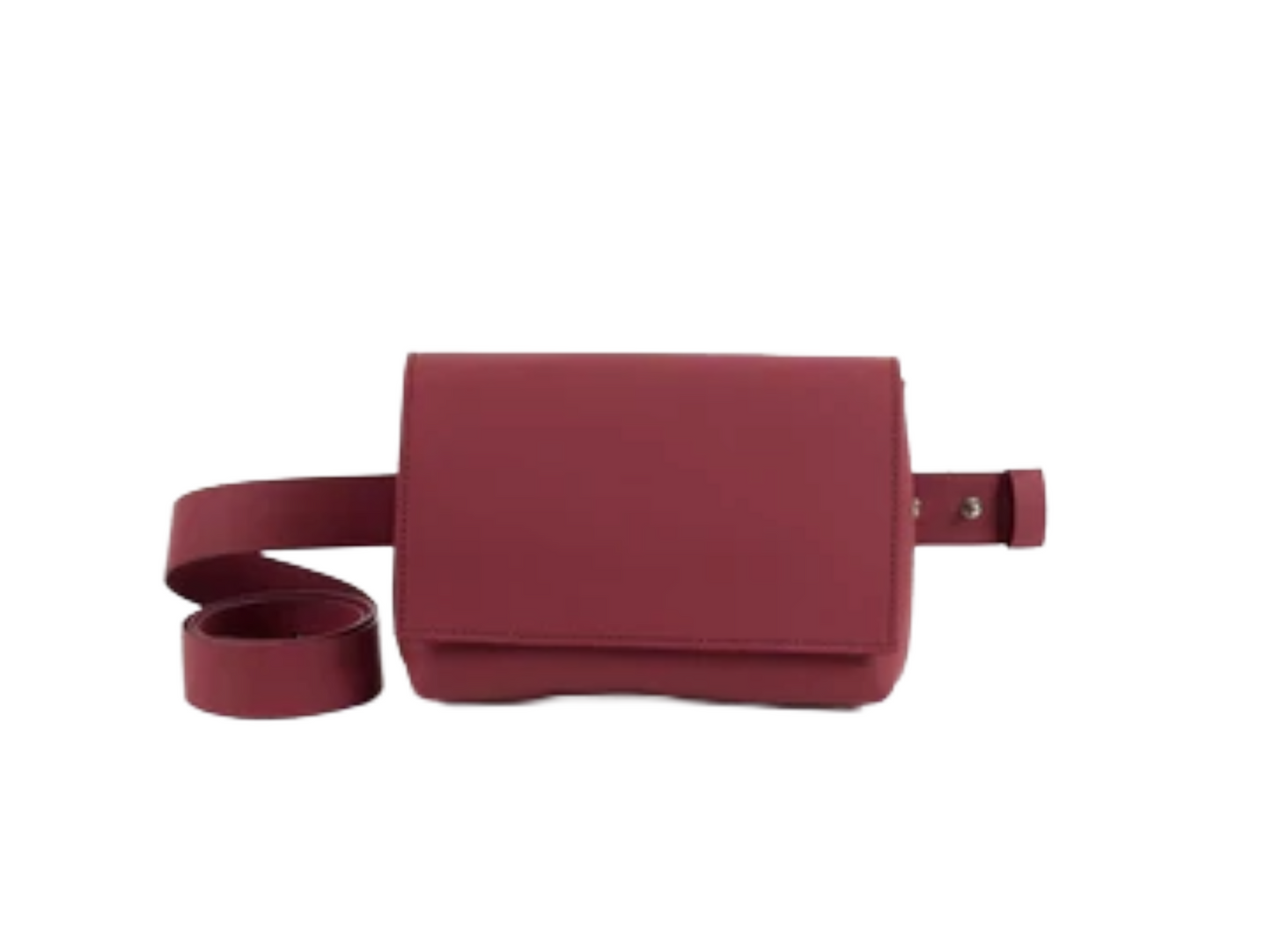 Sac Baguette Camel Multiposition Cuir Forme Banane Femme