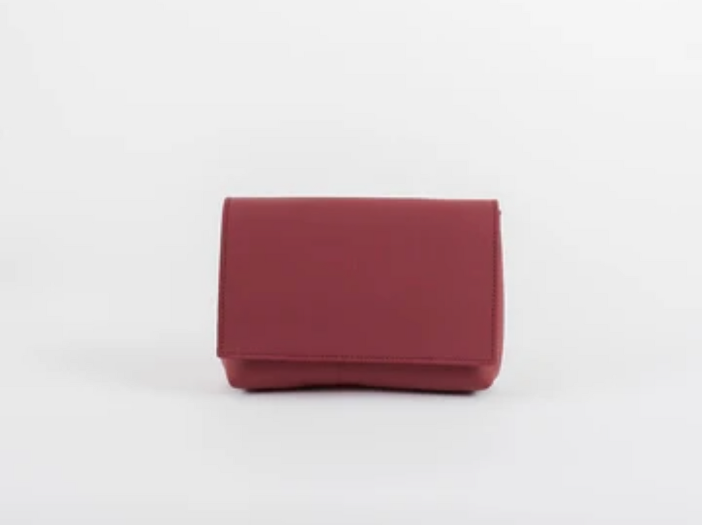 Sac Baguette Camel Multiposition Cuir Forme Banane Femme