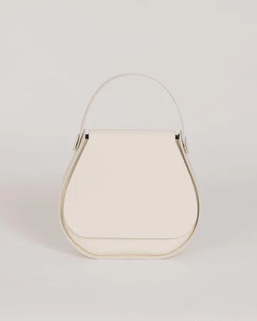 Sac à Main Design Contemporain Blanc - Élégance Minimaliste Pure