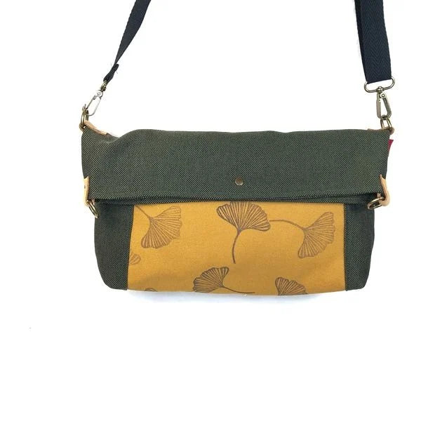 Sac à main Artéa Forte Jaune et Noir – Confort et Style Responsable