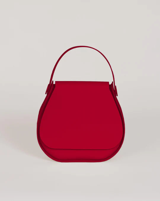 Sac à main rouge modulable – Élégance responsable & design minimaliste