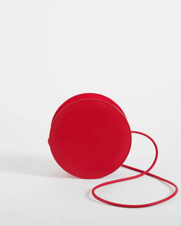Mini Sac Rond Rouge - Accessoire Élégant