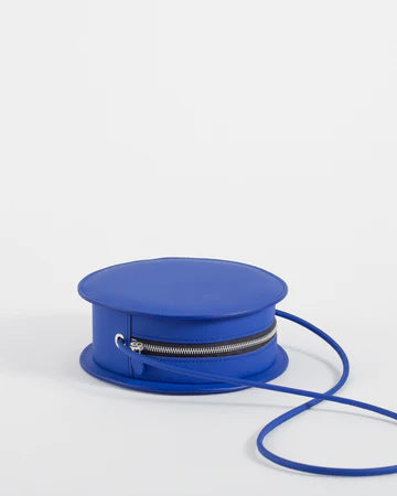 Mini Sac Rond Bleu - Petite Maroquinerie Mode
