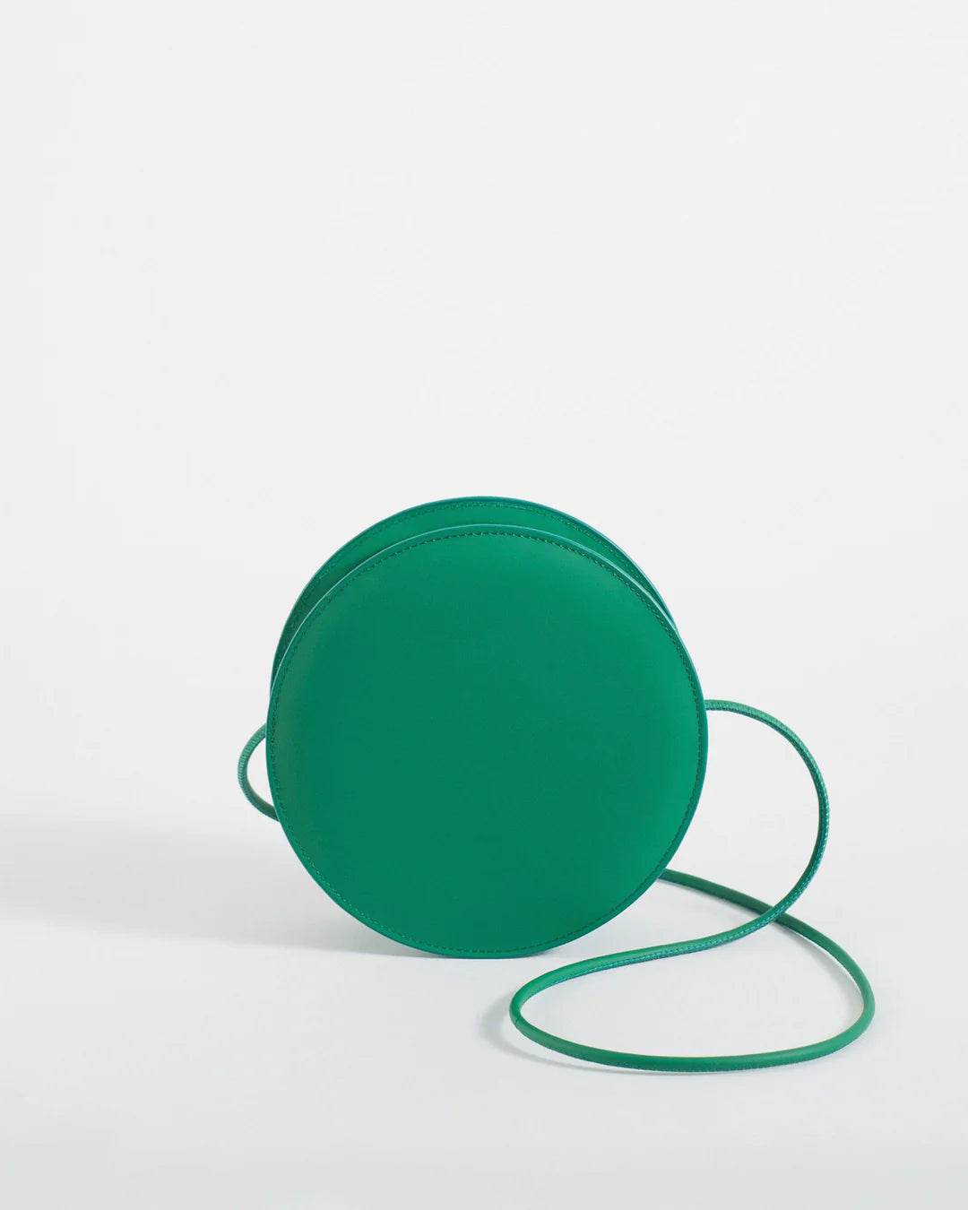 Mini Sac Rond Vert - Maroquinerie Moderne