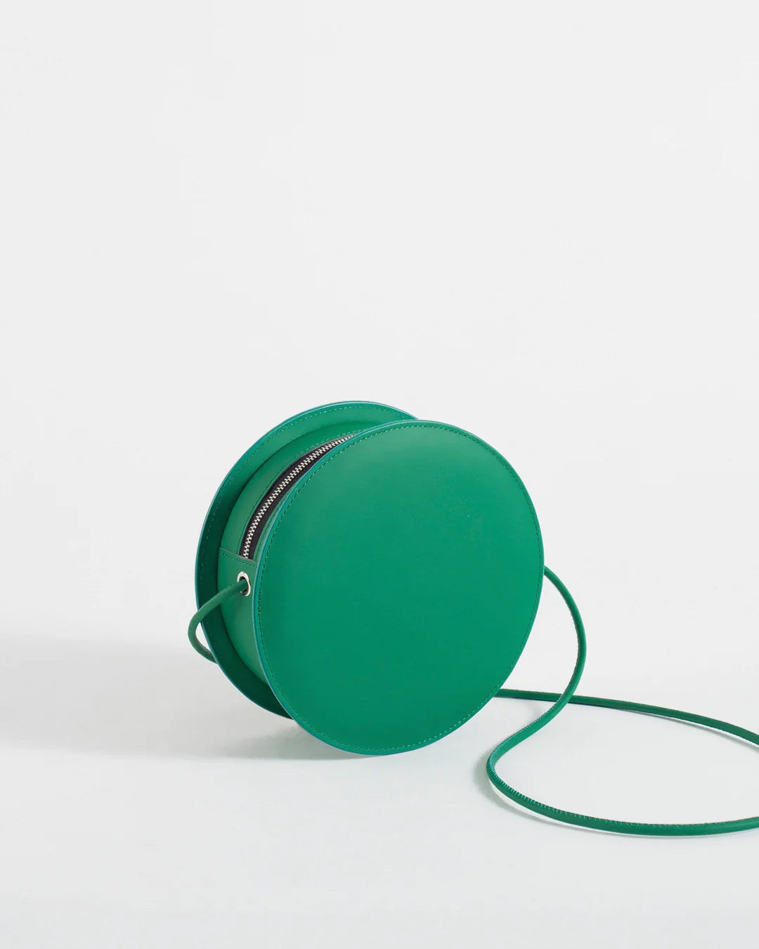 Mini Sac Rond Vert - Maroquinerie Moderne