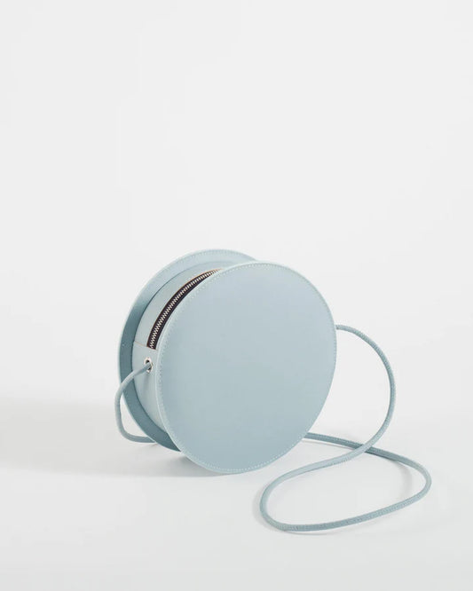 Mini Sac Rond Gris - Accessoire Tendance