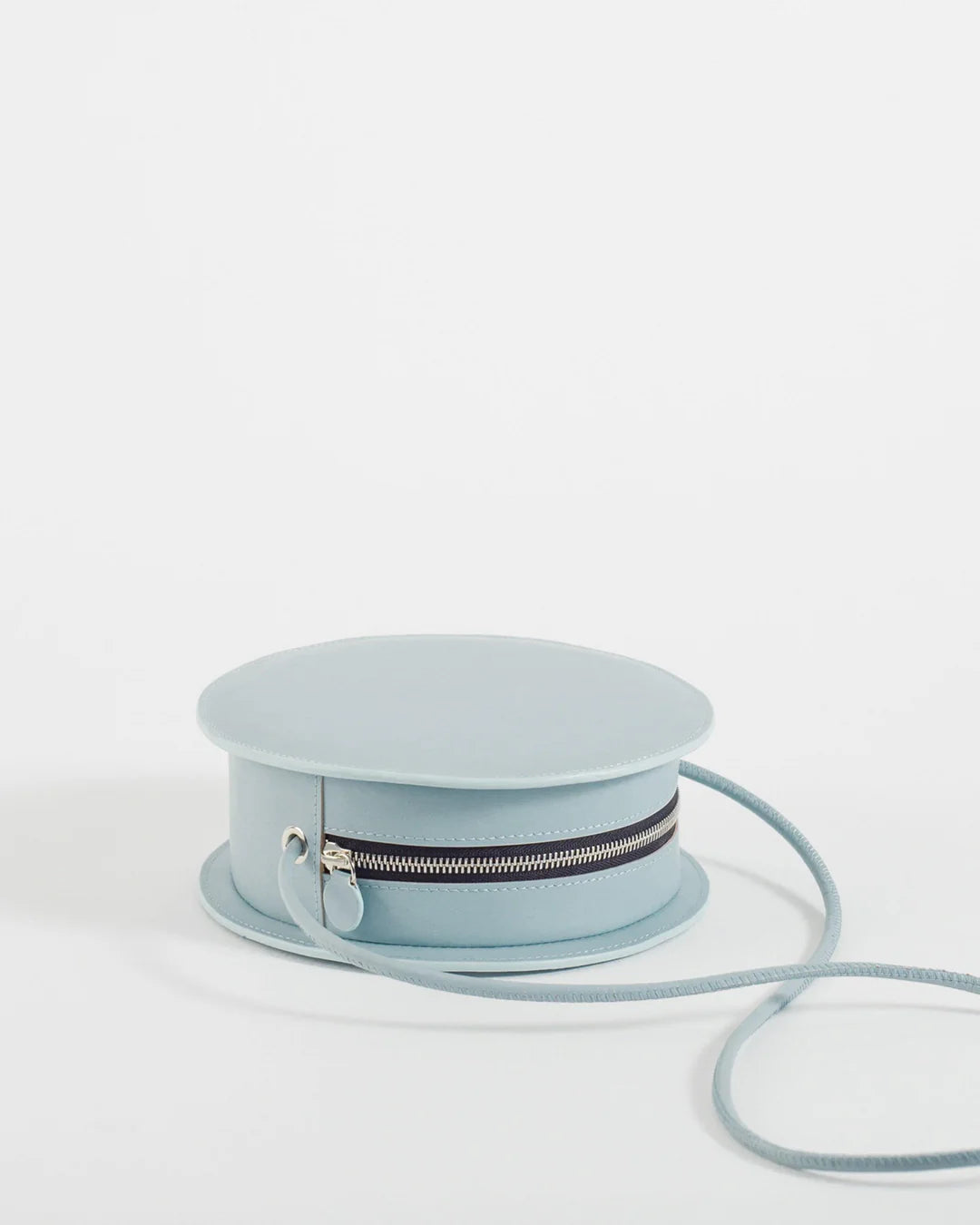 Mini Sac Rond Gris - Accessoire Tendance