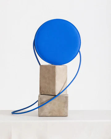 Mini Sac Rond Bleu - Petite Maroquinerie Mode
