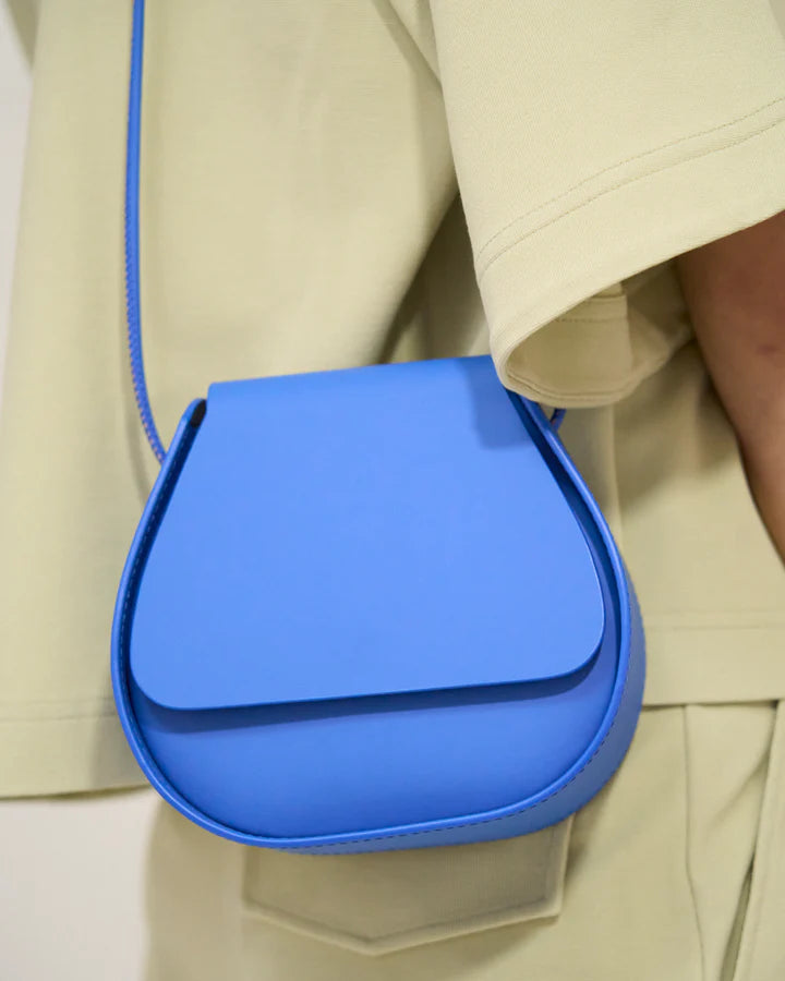 Sac à main bleu artisanal Rafalita