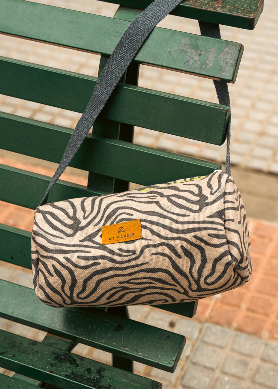 Sac à Épaule Femme Motif Zébré - Style Urbain Moderne Premium