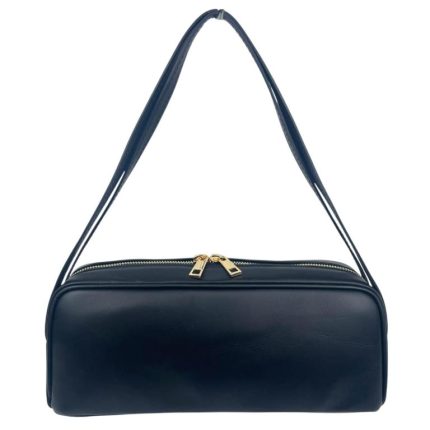 Modèle de Sac Bandoulière Baril Cuir Italien Camel - Collection Artisanale Femme