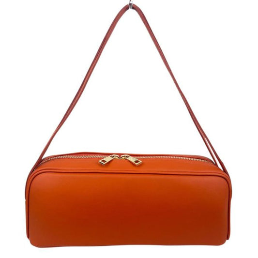 Modèle de Sac Bandoulière Baril Cuir Italien Camel - Collection Artisanale Femme