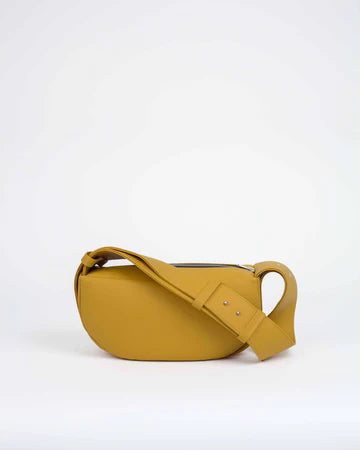 Sac à Main Baguette Rose Demi Lune Silicone Végan Artisanal