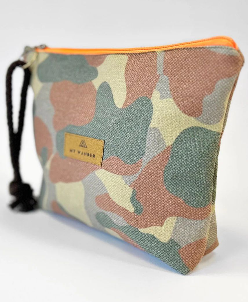 Sac à bandoulière et Trousse de toilette pour femme Camo Répulsif