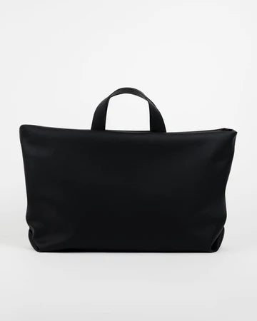 Sac à main bandoulière écoresponsable noir – maroquinerie artisanale végétale Bmassy