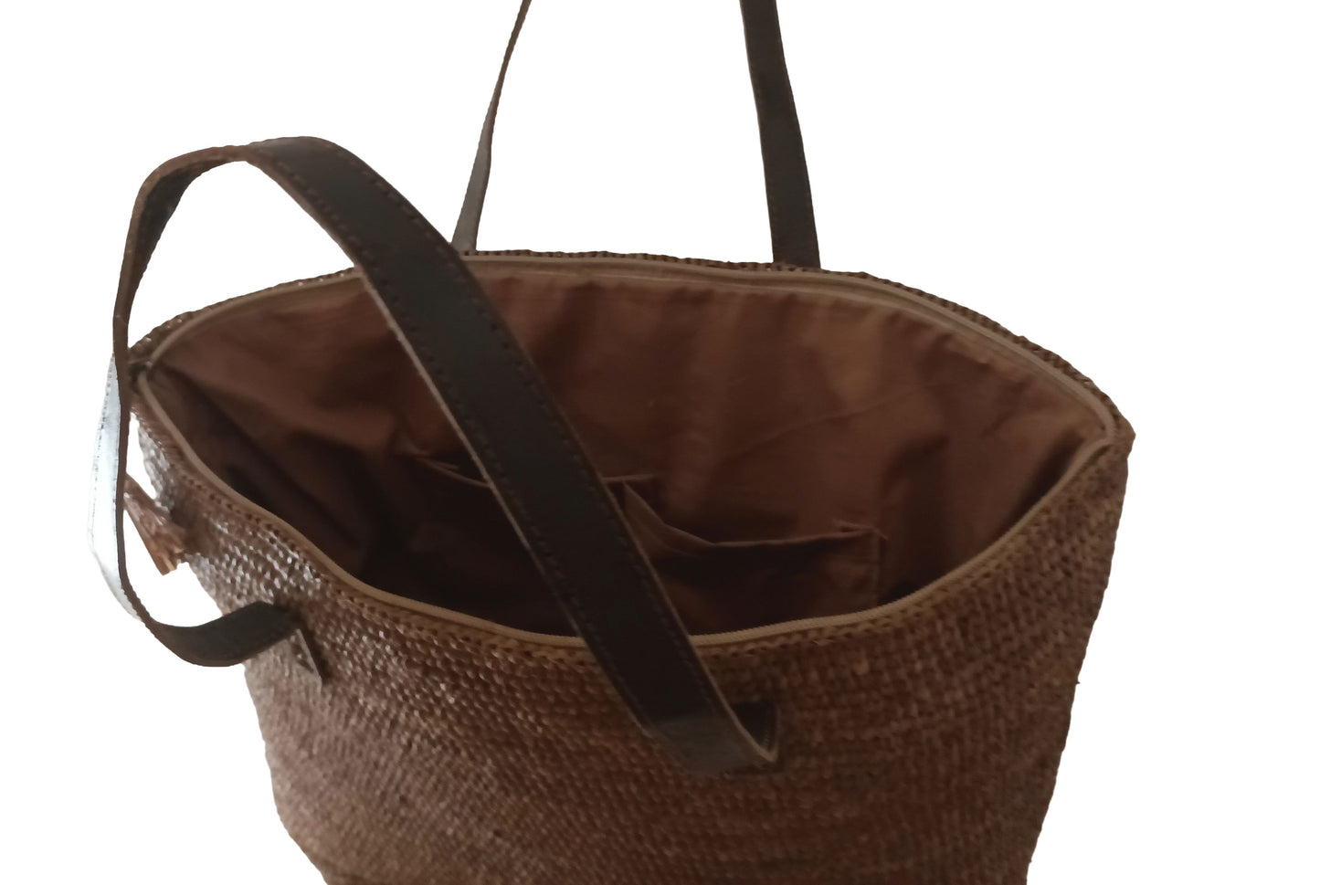 Sac à Main Raphia Bandoulière Femme - Artisanal Naturel