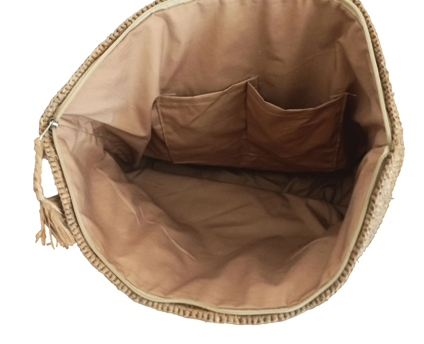 Sac à Main Raphia Bandoulière Femme - Artisanal Naturel