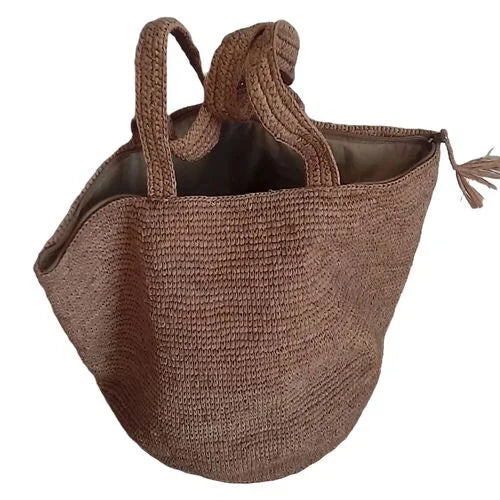 Sac Raphia Bandoulière Femme Authentique - Tradition Artisanale