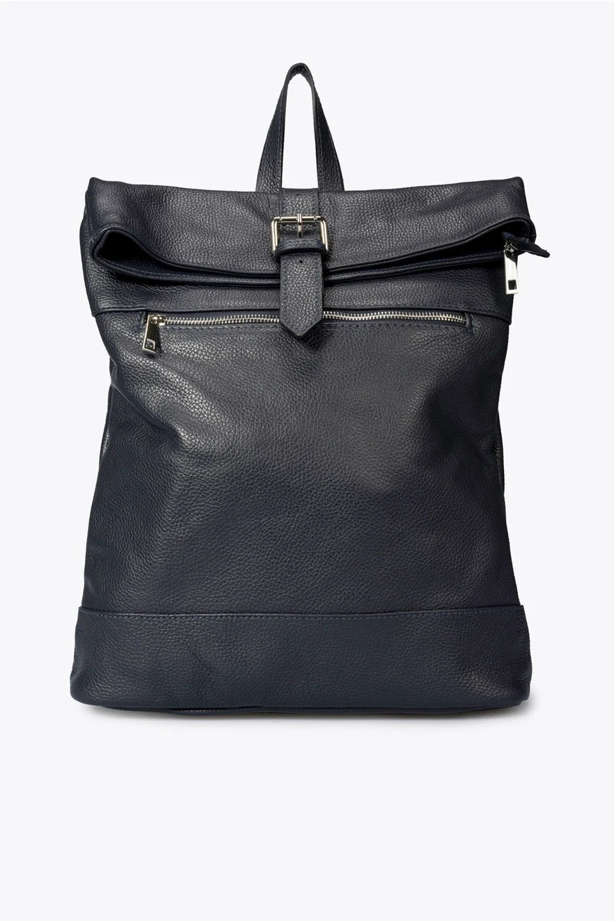 Sac à dos en cuir véritable