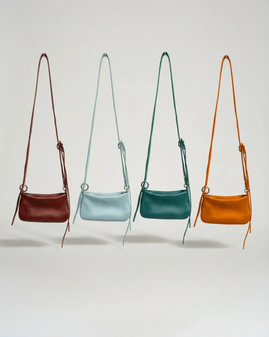 Loli – Sac en cuir artisanal moyen format, modulable et fait main