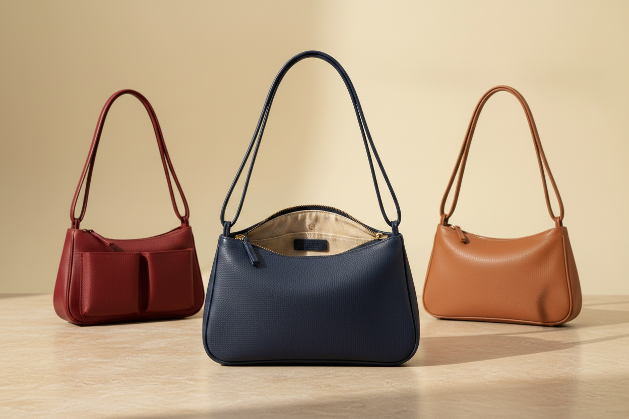 Loli – Sac en cuir artisanal moyen format, modulable et fait main