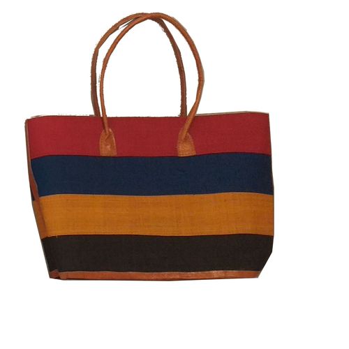 Sacs à Main en Raphia Multicolore - Artisanat Malgache Authentique