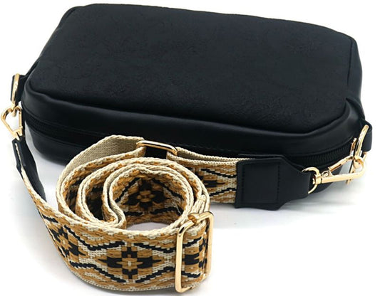 Sac à Main Noir en Cuir PU