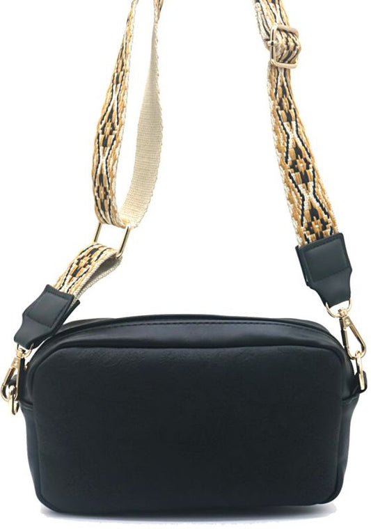 Sac à Main Noir en Cuir PU