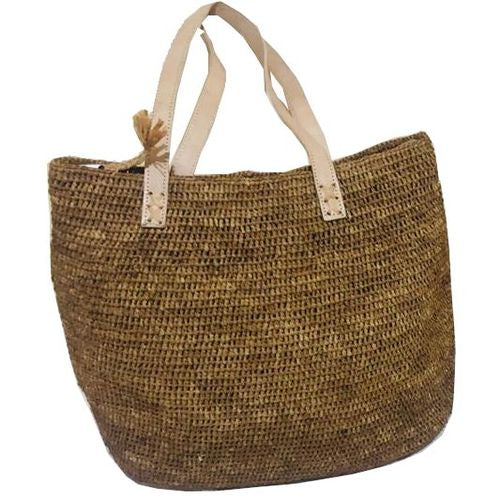 Sac à main raphia bandoulière femme épaule artisanal naturel confortable
