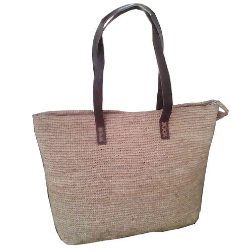 Sac à main raphia bandoulière femme épaule artisanal unique responsable