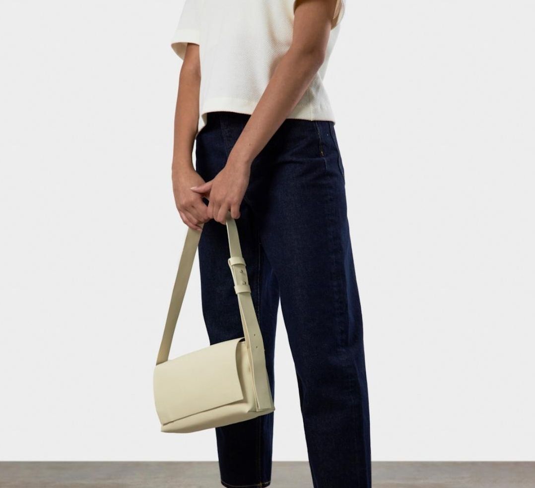 Sac à Main Bandoulière Blanc Silicone Végan - Sac Artisanal Femme