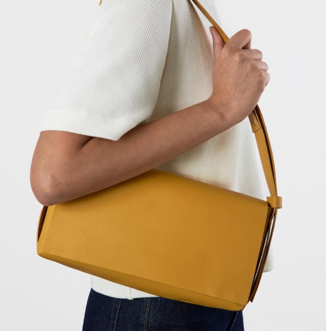 Sac à Main Bandoulière Bleu Clair Silicone Végan - Sac Artisanal Femme