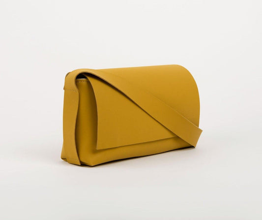 Sac Bandoulière Baguette Bleu Clair Silicone Végan - Fraîcheur Contemporaine