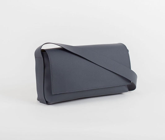Le sac de baguette rectangulaire gris en biomateriel 100% silicone sans plastique