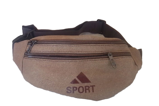 Sac banane gris