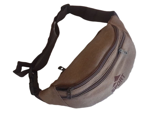 Sac banane gris